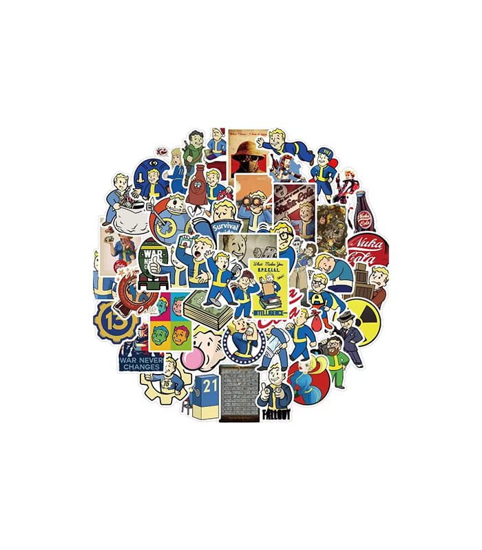 fallout-stickers.jpeg Fallout Stickers - Image 1